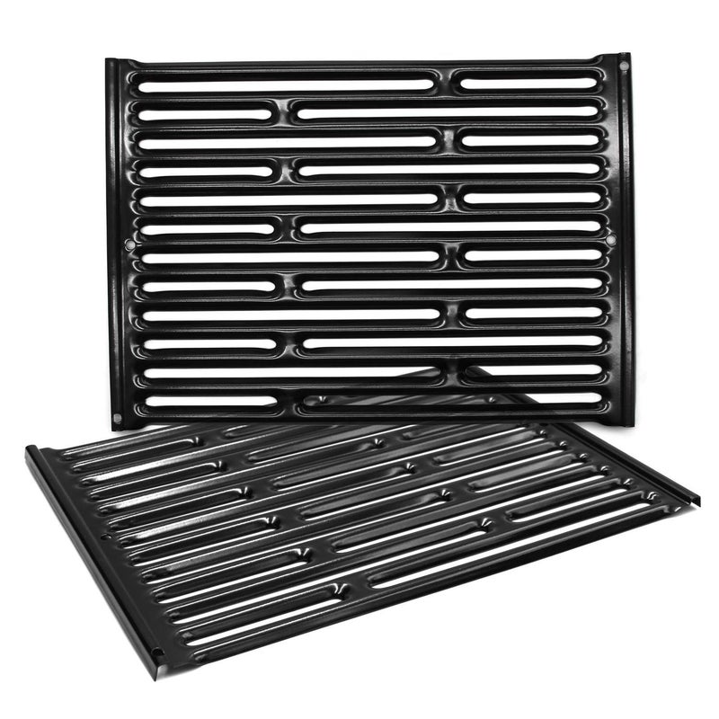 Hongso 7523 7521 7522 15 Inch Porcelain Enameled Cooking Grates 15 x 11 1/4 Replacement for Weber Spirit E-210, Spirit S 200 & 210 (with Side Control), Genesis Silver A, Spirit 500, 65904 65905 Grills - Image 1